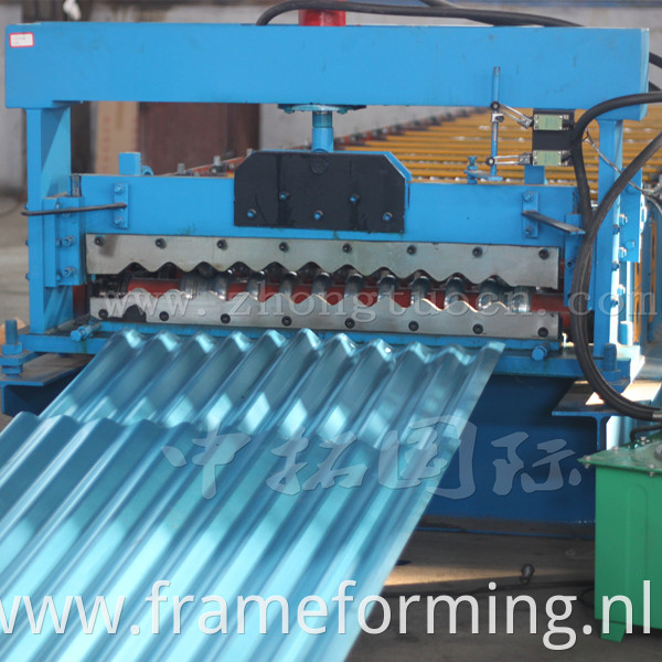 Corrugated board roll forming machine (8)